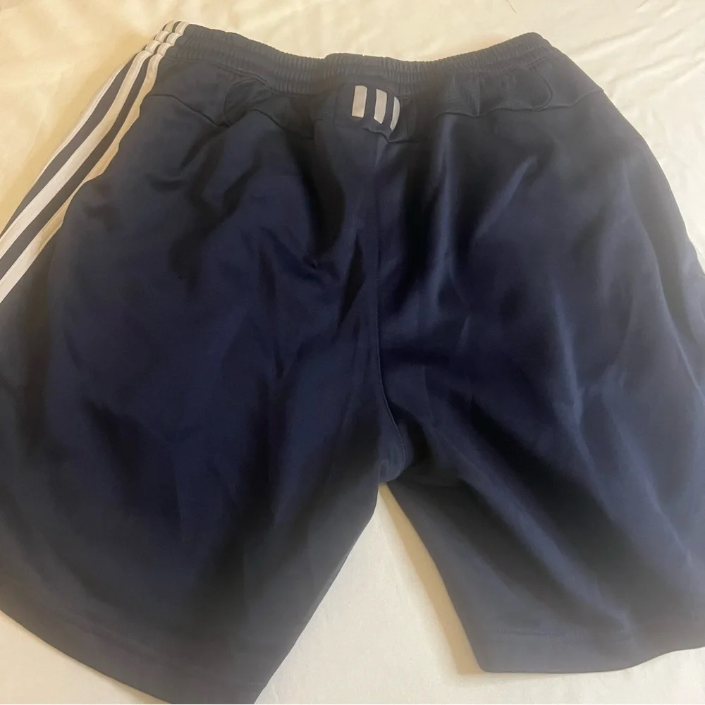 Adidas Men's Dark Blue Athletic Shorts‎